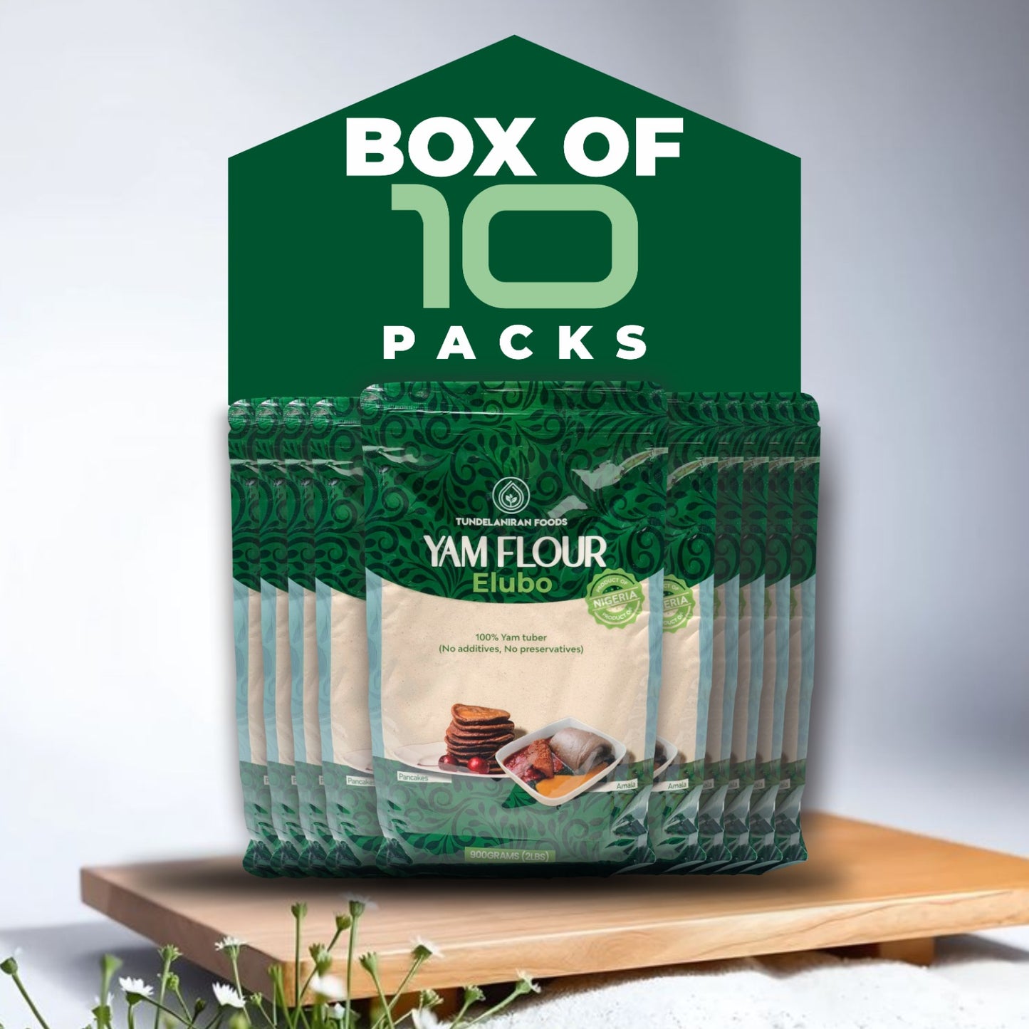 Premium Yam Flour (Elubo) – 100% Pure Nigerian Yam – TundeLaniran Foods