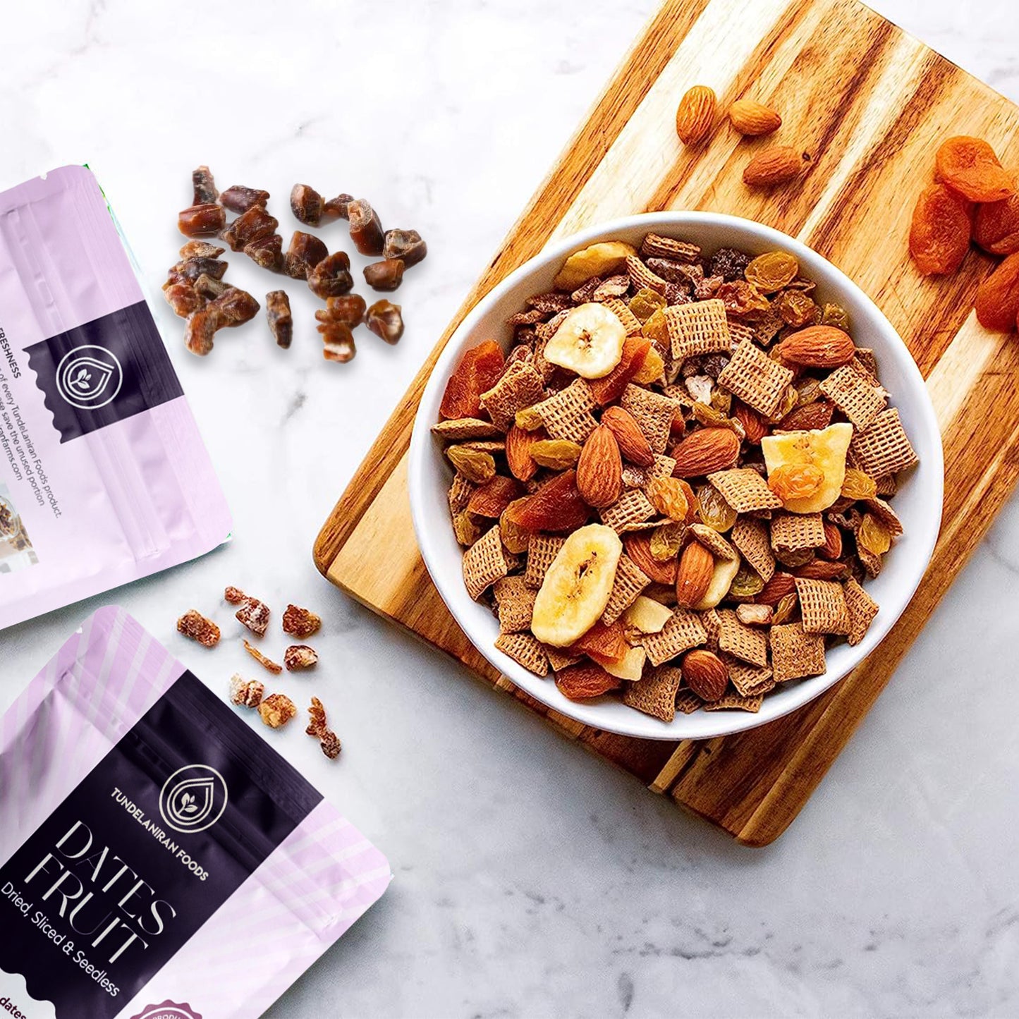 Pitted and Sliced Dates Fruit - Big Pack - TundeLaniran Foods