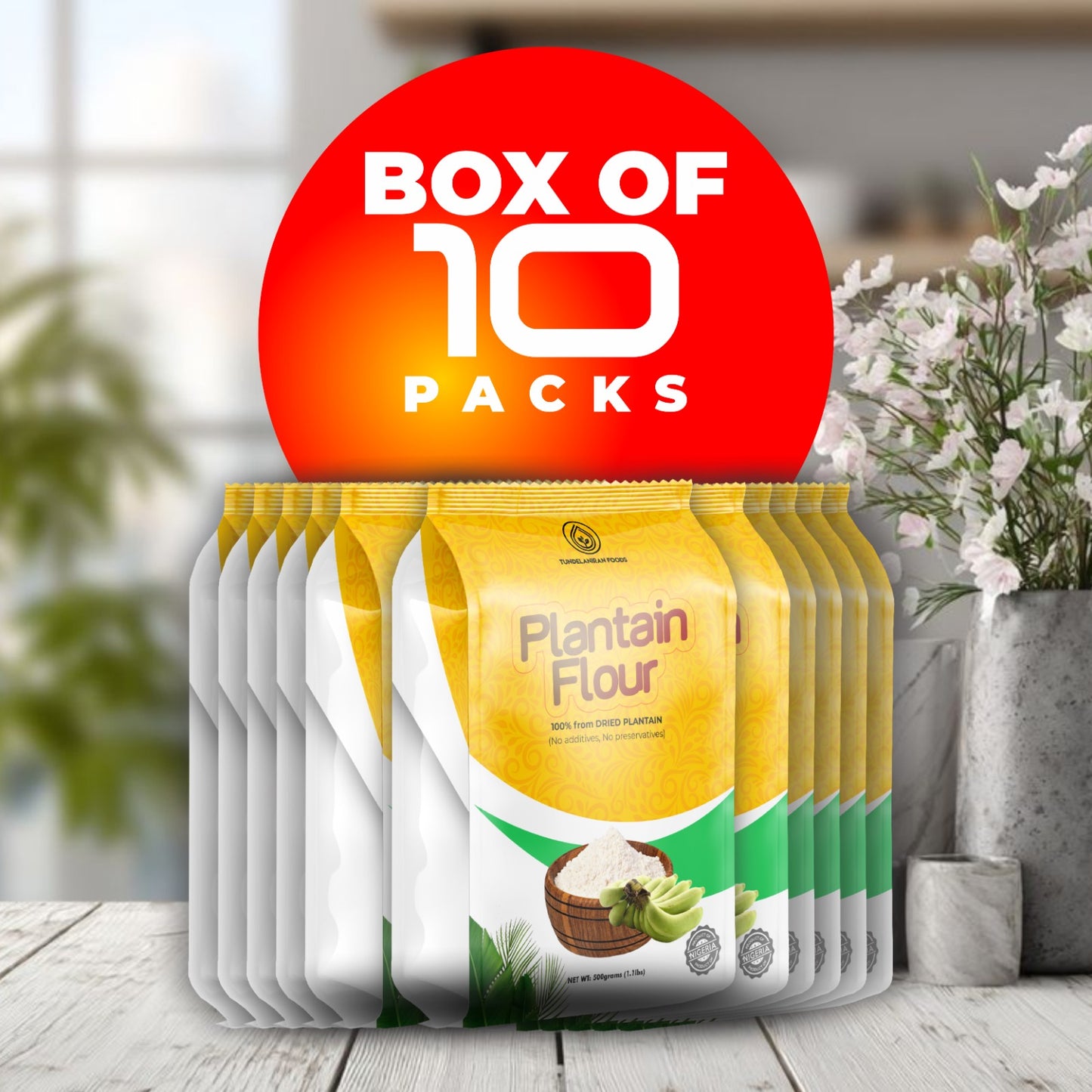 Plantain Flour – Naturally Gluten-Free Cooking & Baking – TundeLaniran Foods