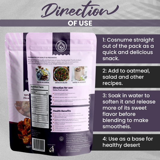 Pitted and Sliced Dates Fruit - Big Pack - TundeLaniran Foods