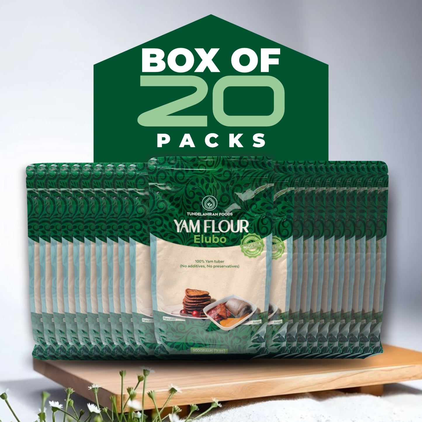 Premium Yam Flour (Elubo) – 100% Pure Nigerian Yam – TundeLaniran Foods